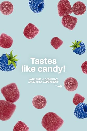 Baese Nutrition Creatine Monohydrate Gummies For Men & Women - High Purity Sour Blue Raspberry- Chewable Creatine Infused Gummy For Muscle Strength & Energy Boost thumb #4