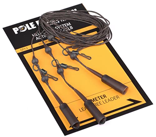 Heli Chod Rigs Pole Position pour pêche à la carpe en pack de 3 montages