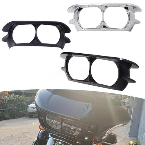 Cache calandre phare pour moto Harley Davidson Touring Road Glide CVO Ultra