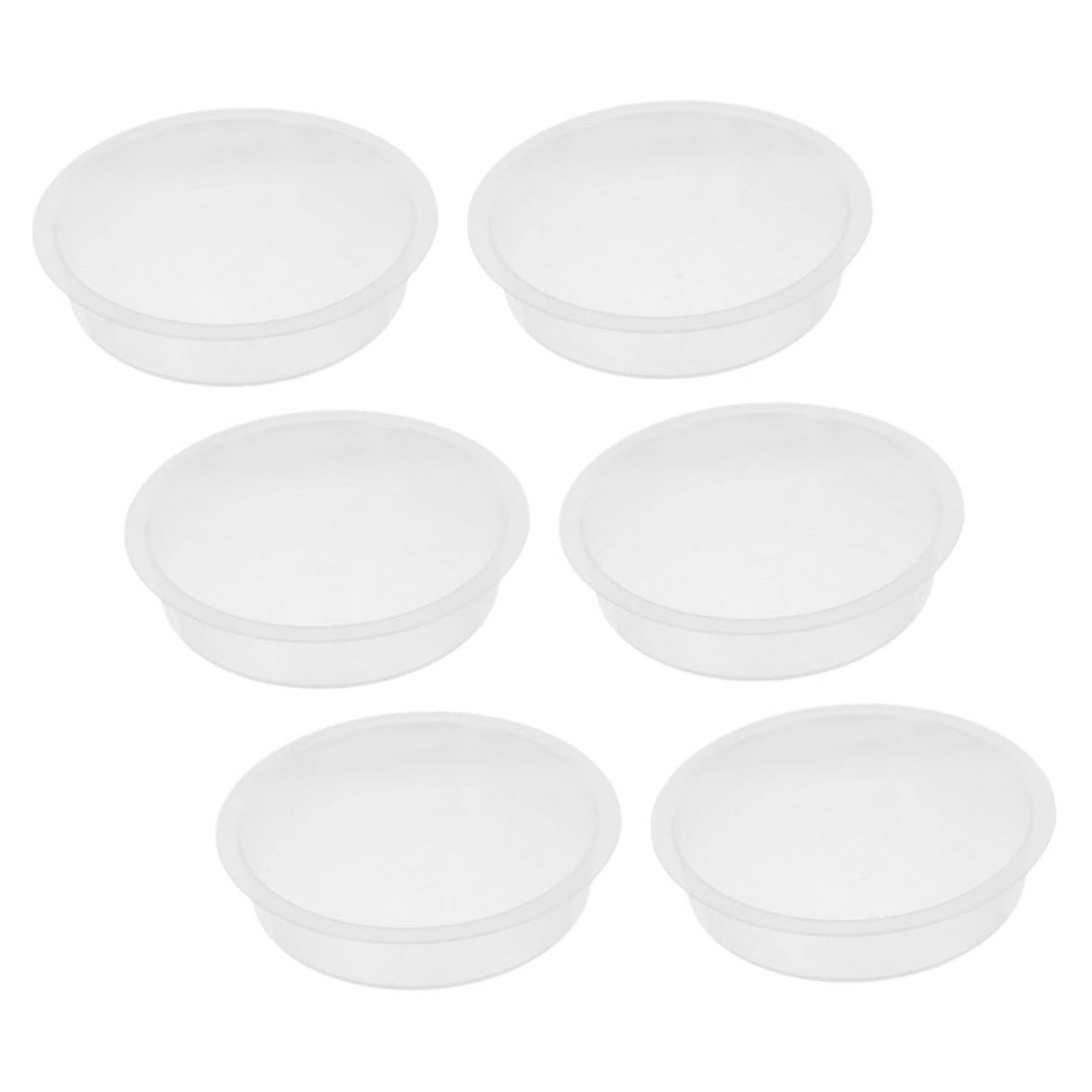 Bols eau pour oiseaux plastique extérieur lot de 6 plateaux ronds résistants pour jardin