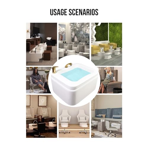 Baño de pies masajeador acrílico 20L con calefacción miniatura 2