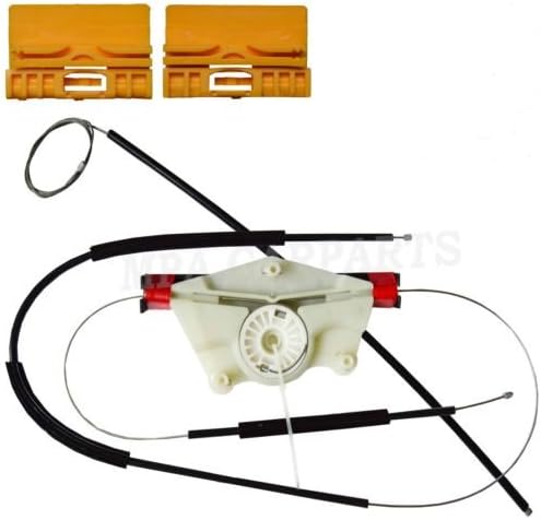clak A4 B6 B7 Electric Window Regulator Repair Kit (01-08) - Front Left Passenger Window (Cables, Winder, Fastenings) - FREE FIRST CLASS UK POSTAGE!