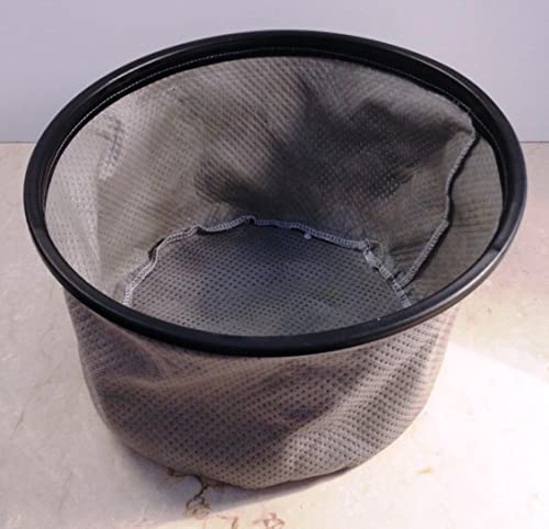 Filtre moteur en toile pour bidon aspirateur de 20 litres - Diamètre 31 cm Hauteur 18 cm Compatible avec Olimpic Ciclone 55402 - K-411F - VIGOR VBA20/30