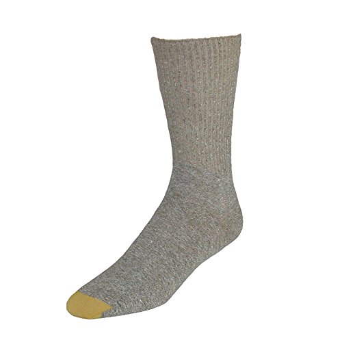 Gold Toe Women's Classic Turn Cuff Multipairs Socks, Oatmeal, One Size Plus4