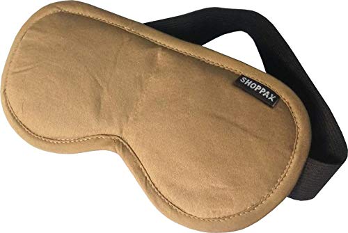 shoppax light brown cotton soft sleeping mask and Super Smooth Sleep Mask and Blind Fold (B07KXH118Q) Amazon Price History, Amazon Price Tracker