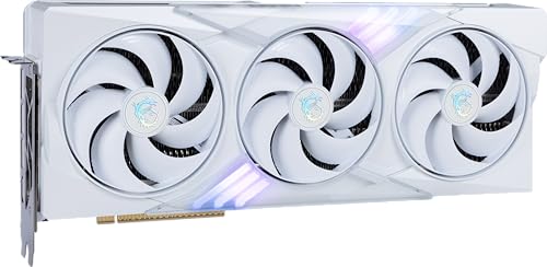 Image of msi Gaming RTX 5070 TI 16G Gaming Trio OC White Graphics Card (16GB GDDR7, 256-bit, Extreme Performance: 2580 MHz, DisplayPort x 3 2.1a, HDMI 2.1b, NVIDIA Blackwell Architecture)