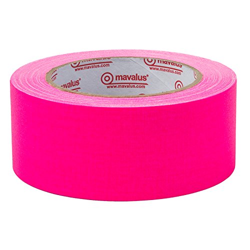 Mavalus Premium Gaffers Tape 2 in X 25 Yds Fluorescent