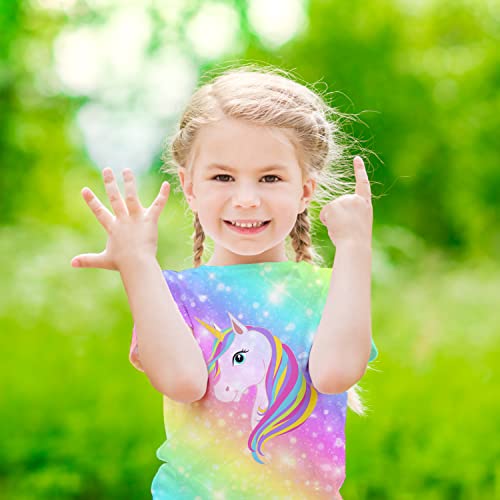 Image of Kids Tie Dye Shirt 6-18 Years Children Hippies Senior Tie-Dye Tee Tshirt for Boys' Girls'