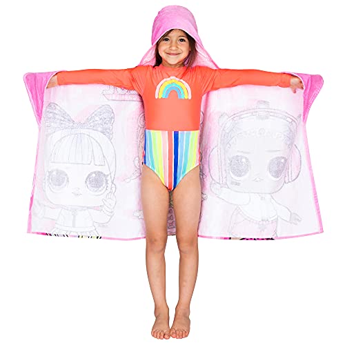 Franco HH1688 Kids Bath And Beach Soft Cotton Terry Hooded Towel Wrap thumb #1