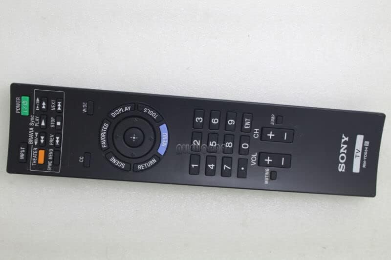 Replacement Remote Control Replace for TV/Audio/Projector RM-YD034 for Sony KDL-32EX600 KDL-40EX500 KDL-40EX501 KDL-40EX600