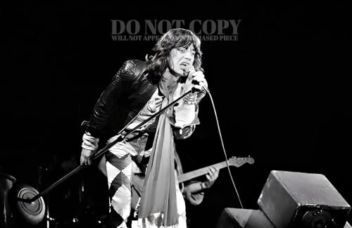 Póster de Mick Jagger de 11x17", siente la energía del Rock and Roll con los Rolling Stones