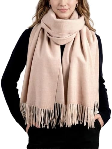 Achillea Warm Cashmere-Feel Scarf for Women– Pashmina Shawl Wrap ...