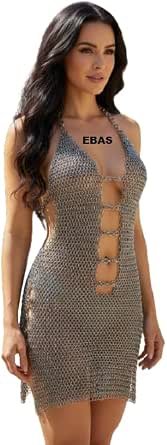 Handmade Aluminum Chainmail Lingerie Top