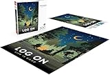 Buffalo Games - Life is Good - Forest Log On - 500 Piece Jigsaw Puzzle for Adults -Challenging Puzzle Perfect for Game Nights - Finished Size is 21.25 x 15.00