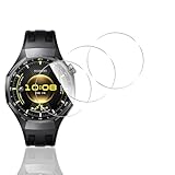 【3枚セット】 用 HUAWEI WATCH GT6 Pro 46mm ガラスフィルム ファーウェイウォッチ GT6 Pro 46mm フィルム 【 日本硝子素材 10H強度 】 対応 WATCH GT6 Pro 46mm 保護フィルム 強化ガラス 高透過率 3D Touch対応 厚さ0.26 超薄型 飛散防止 高感度 耐衝撃 指紋・汚れ防止 ゼロ気泡 簡単貼り付け 対応 GT6 Pro アクセサリー