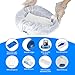 Bed pan Set Includes 30 Super Absorbent Pads, 40 Disposable Liners, and 100 Gloves. These bedpans are Comfortable for Both Women and Men and are Made of Thick, Oversized, Heavy-Duty PP Material