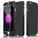 Iphone 6S Plus Case, Ultra Thin Full Body Coverage Protection Hard Slim Iphone Case with Tempered Glass Screen Protector for Apple Iphone