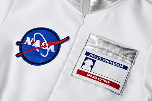 ReliBeauty Astronaut kostuum kinderen jumpsuit onesie wit - Image 6