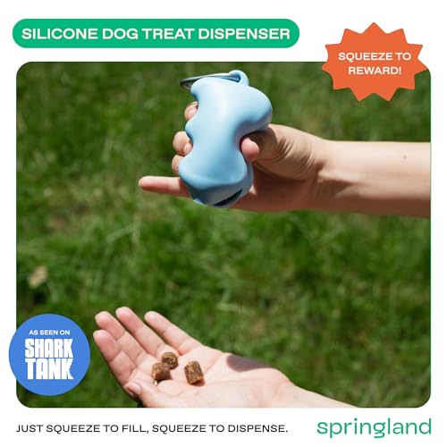 image for Springer Dog Treat Pouch for Effort-Free Squeeze Dispensing - Easy-Fil
