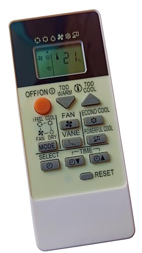 Image of Ehop RU18A Compatible Remote Control for Mitsubishi AC AC-122A