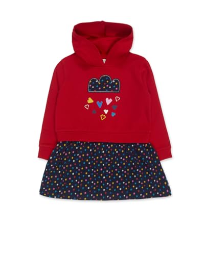 Tuc Tuc Vestido Felpa y Punto de niña Color Rojo colección Road to Adventure