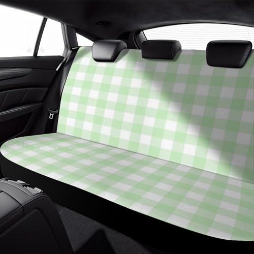 Housses de siège arrière pour camions et VUS auto vert clair élastique - 6