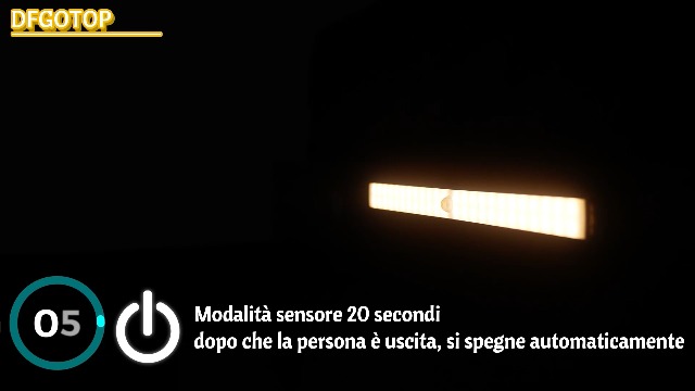Luce LED Armadio Ricaricabile Con Sensore - 35cm 96 LED, 3 Colori, 4 Modalità, Magnetica USB Per Cucina E Sottopensile (2 Pezzi) - Foto 8