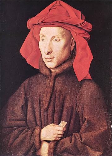 Tableaux sur toile Jan Van Eyck portrait d'Arnolfini de qualité supérieure