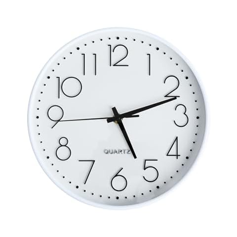10 Inch Silent Non-Ticking Wall Clock Cover