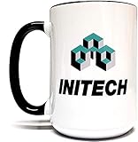 INITECH - Office Space Mug - 15 FLUID OUNCE - Grade A Ceramic Mug - Foam Box Protection - Gift