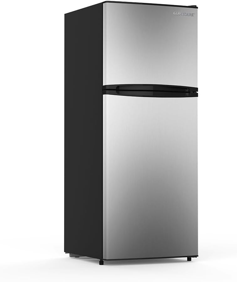 CONTOURE RV Refrigerator, 10.7 cu.ft. | Mobile Lifestyle Approved | Space-Saving Design | Customizable Cooling | Energy Efficient for Off-Grid Living | R-1088BK-12V