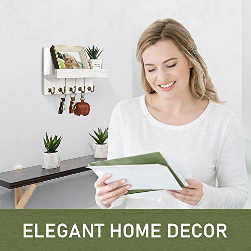 image for Rebee Vision Key Holder for Wall - Decorative Mail Organizer Wall Moun