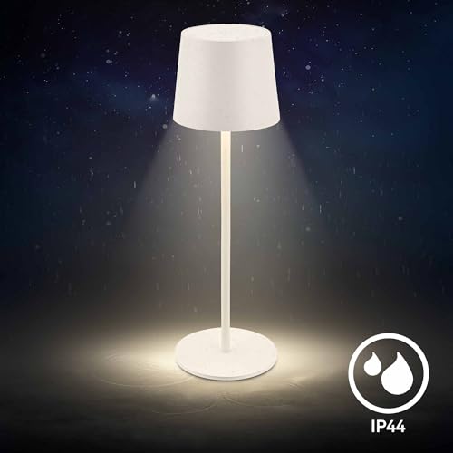 Briloner Candeeiro de Mesa LED Sem Fios Tátil (IP44)