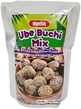 Generic Miguelitos Instant Mixes 550g HALAL Philippines (Ube Buchi Mix Chewy Rice Cake Balls with Sesame Seeds Inside 550g)