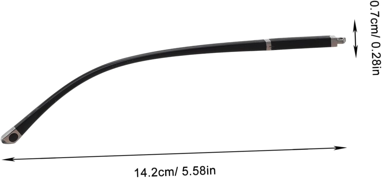 Generic 1 Pair Replace Glasses Replacement Temple Component Shortsighted Eyeglass arm Replacement Bracket Accessories Eye Glasses Glasses Repair Glasses Frame tr, 14.20X0.70X0.50CM