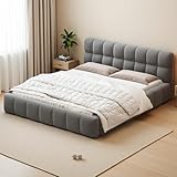 DIMENSIONS: Le lit deux place est disponible en 3 tailles : 140 x 190 cm, 140 x 200 cm, 160 x 200 cm. Matelas non inclus, vous laissant la liberté de choisir le modèle qui vous convient le mieux pour un confort personnalisé. Remarques : Réduire le risque de dommages, ce cadre lit 140x200 est livré dans 2 boîtes et peut arriver à différentes dates.