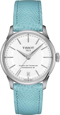 TISSOT Orologio Automatico T1392071601100, Blu, Classico