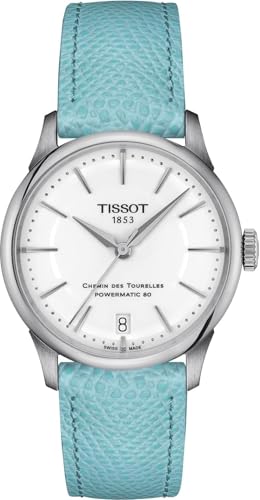 TISSOT Orologio Automatico T1392071601100, Blu, Classico