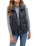 Photo Gallery bqdcqb gilet invernale da donna con cerniera, senza maniche, leggero, imbottito, trapuntato, con tasche, nero, small Photo Gallery bqdcqb gilet invernale da donna con cerniera, senza maniche, leggero, imbottito, trapuntato, con tasche, nero, small