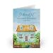 Prezzeluna Thank You Card for Neighbor - 5x7 Neighbor Appreciation Card - Moving Away Farewell Goodbye Card - Blank Inside with Envelope