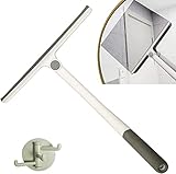Práctico elemento esencial en el hogar: combínalo con tu limpiador doméstico favorito para eliminar restos de jabón, cal y otros depósitos de puertas de cristal de ducha y otras superficies. Perfecto para ventanas de coche, puertas de ducha, ventanas, caravanas, suelos de azulejos, baños, limpieza de inodoro, etc.