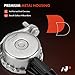 A-Premium Intake Engine Variable Valve Timing (VVT) Solenoid Compatible with Ford Escape 2009-2012, Fusion 2008-2012 & Mercury Mariner 2009-2011, Milan 2008-2011, 3.0L, Replace# 9L8Z6M280A, 9L8Z6M280B