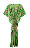 Photo Gallery pranipat handicrafts vestito da notte tibetano con stampa tigre verde chiaro, 100% cotone, stile etnico, maxi copricostume da spiaggia, caftano, verde chiaro, taglia unica, verde chiaro, taglia unica Photo Gallery pranipat handicrafts vestito da notte tibetano con stampa tigre verde chiaro, 100% cotone, stile etnico, maxi copricostume da spiaggia, caftano, verde chiaro, taglia unica, verde chiaro, taglia unica
