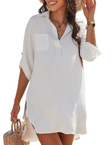 Bikini esencial para la playa AI'MAGE camisa holgada secado rápido tallas grandes