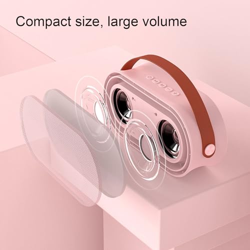 Microfone Bluetooth, alto-falante Bluetooth portátil com 2 microfones, mini máquina de karaokê sem f