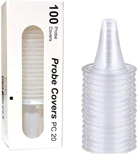 100pcs Ear Thermometer Disposable Probe Covers Refill Caps Lens Filters for All Digital Thermometers Disposable Cover