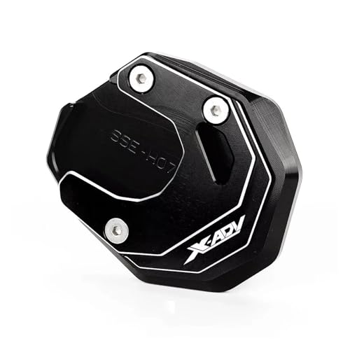 �o�C�N �X�^���h �v���[�g �p�b�h For XADV 750 2021-2024 �I�[�g�o�C CNC �T�C�h�X�^���h�L�b�N�X�^���h���L�p�b�h�A�N�Z�T���[(��)