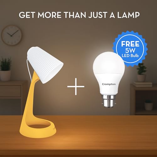 Image of Crompton DIYTO Table Lamp 5W - Yellow