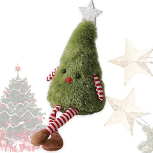 Weihnachtskissen, Plüsch Spielzeug als 3D Weihnachtsbaum,...