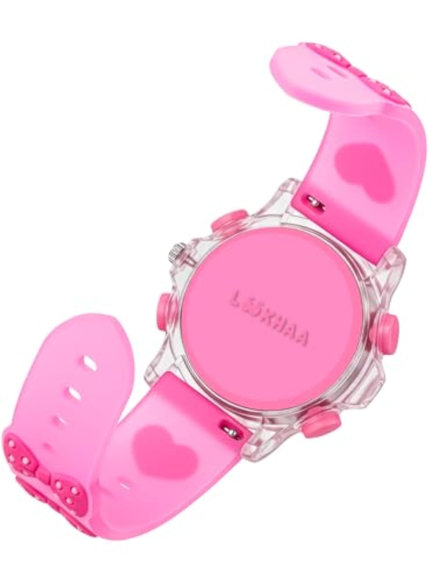 Kids Cute Cartoon Analog Watch with Disco Lights
